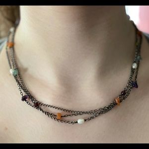 Silpada 3 strand necklace